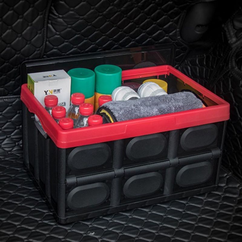Thùng đựng đồ hộp đựng đồ để cốp xe ô tô có thể gấp gọn