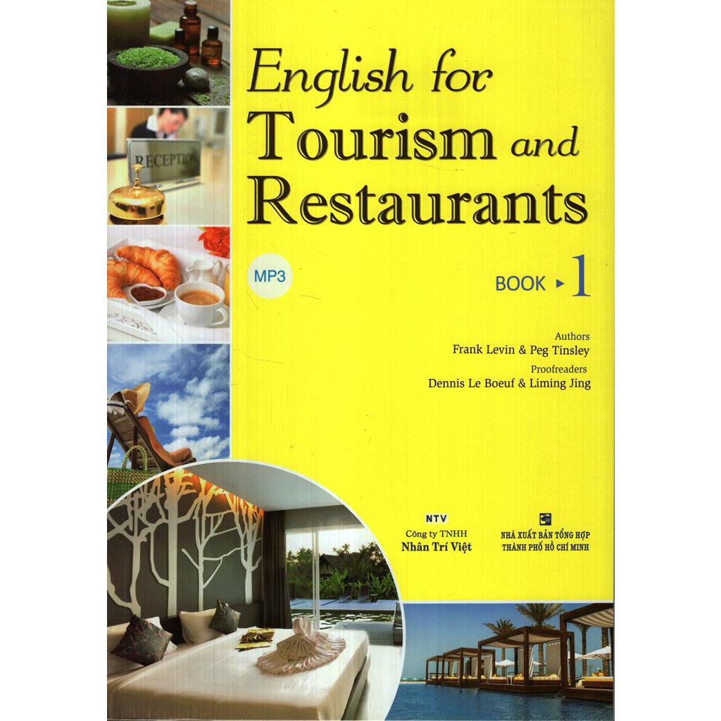 Sách English For Tourism And Restaurants - Book 1 (Kèm Đĩa MP3)