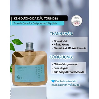 Kem cân bằng dầu nước TOUN28 TROUBLE CARE FOR DEHYDRATED OILY SKIN