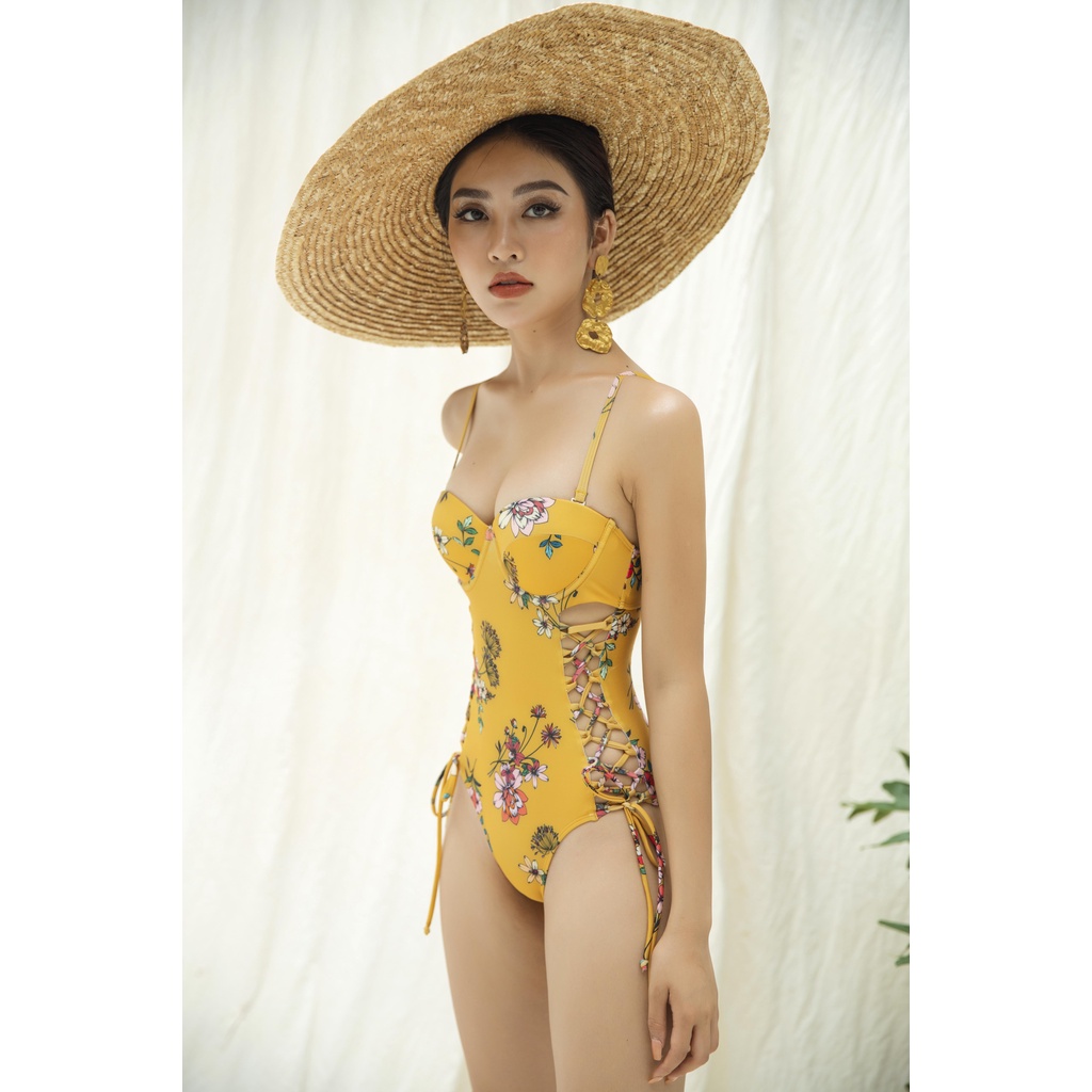 Bộ đồ bơi nữ 1 mảnh họa tiết IVY moda MS 34X1159