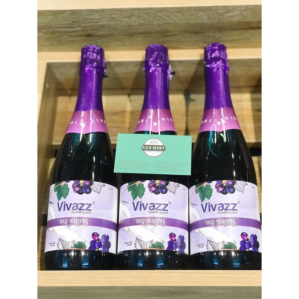 NƯỚC TRÁI CÂY VIVAZZ ( NHO ĐỎ)