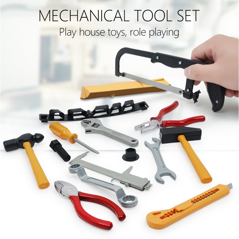 Bộ đồ chơi dụng cụ lắp ráp xe công trường HYG TOYS 28 món bằng nhựa cho bé