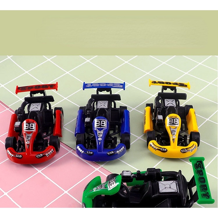 Mô Hình Xe Đua Đồ Chơi Mini Xinh Xắn Dành Cho Bé