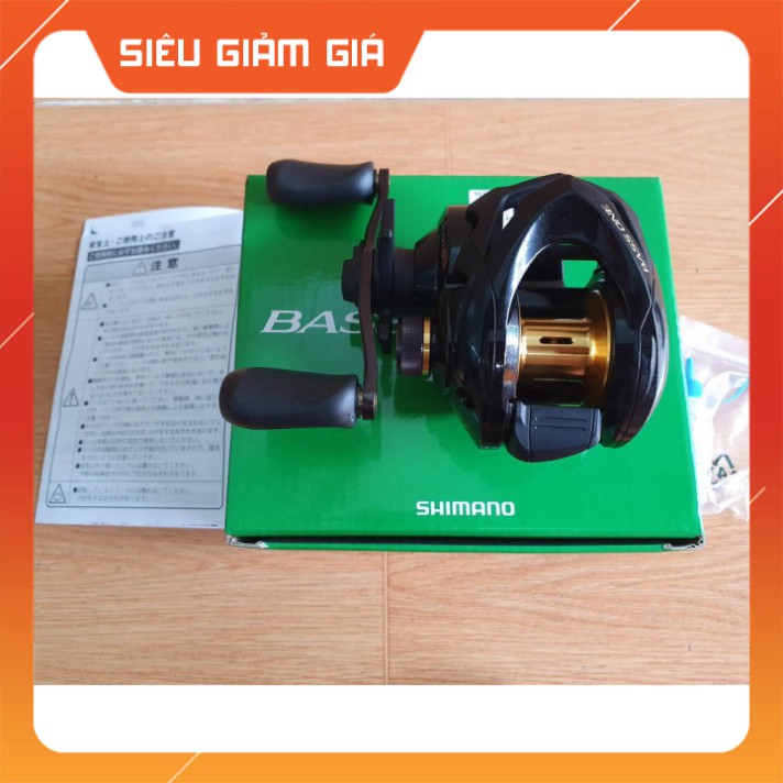 R Máy câu cá nằm ngang chính hãng Shimano Baitcast Bass one 151XT