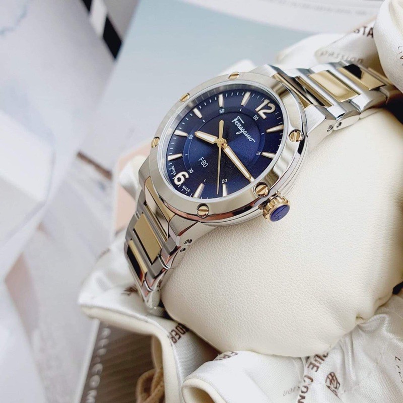 Đồng hồ nữ Salvatore Ferragamo F80 Demi Gold