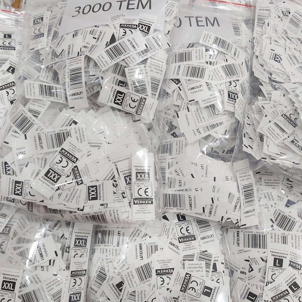 10.000 TEM NHÃN VẢI RUBAN - Làm Theo Yêu Cầu