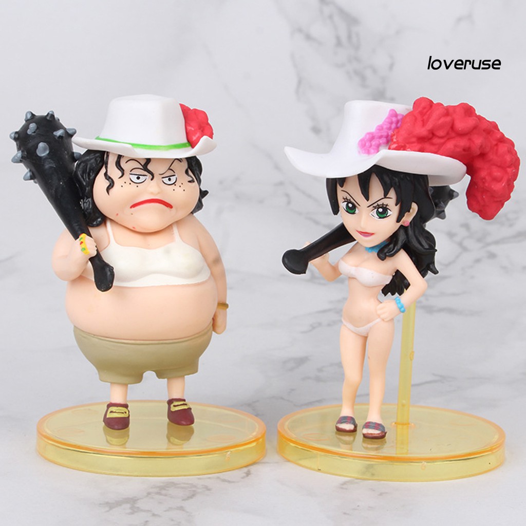 Set 6 Mô Hình Nhân Vật Phim Hoạt Hình One Piece Chất Lượng Cao