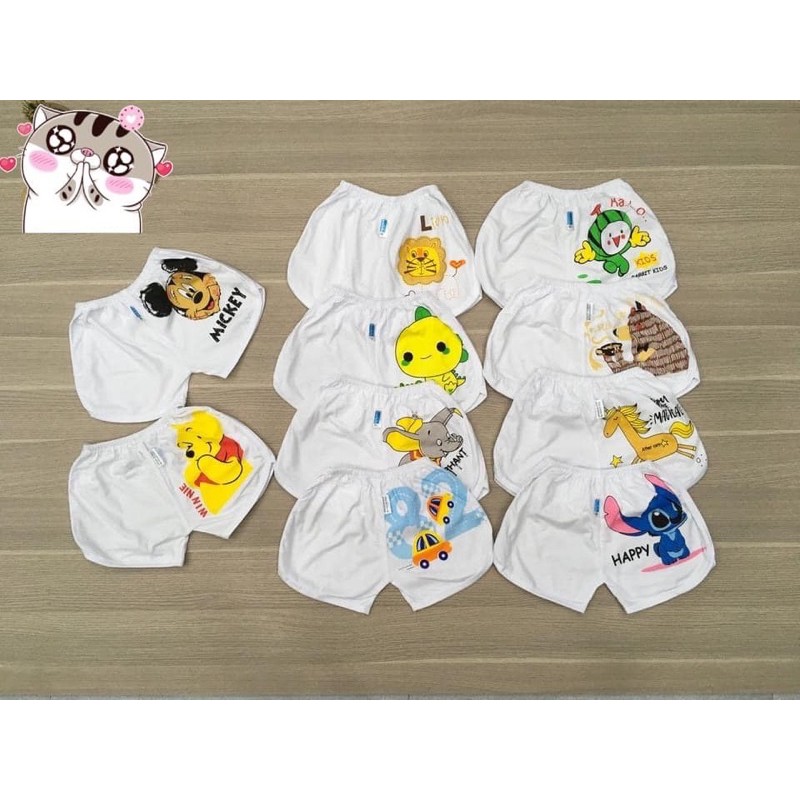 Set 10 quần đùi cho bé