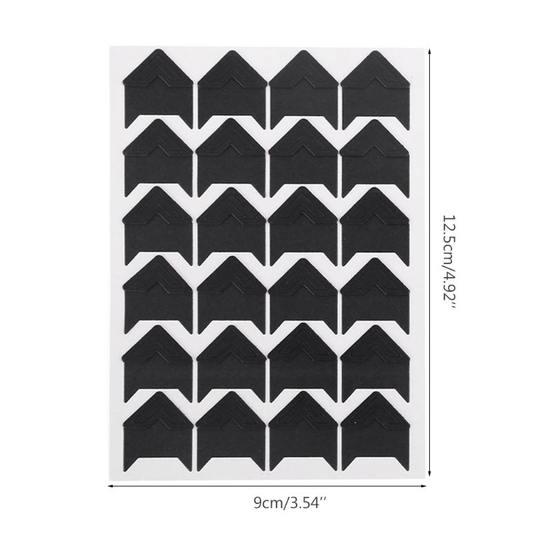 Bộ 240 Miếng Dán Trang Trí Góc Cho Album Ảnh DIY Tiện Dụng