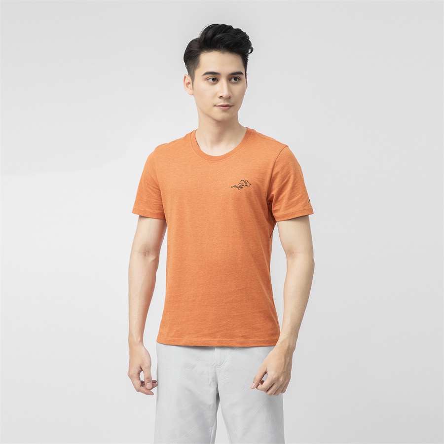 Áo cộc tay cổ tròn ARISTINO màu sắc trẻ trung, năng động, chất 100% cotton mềm mại - ATS008S1
