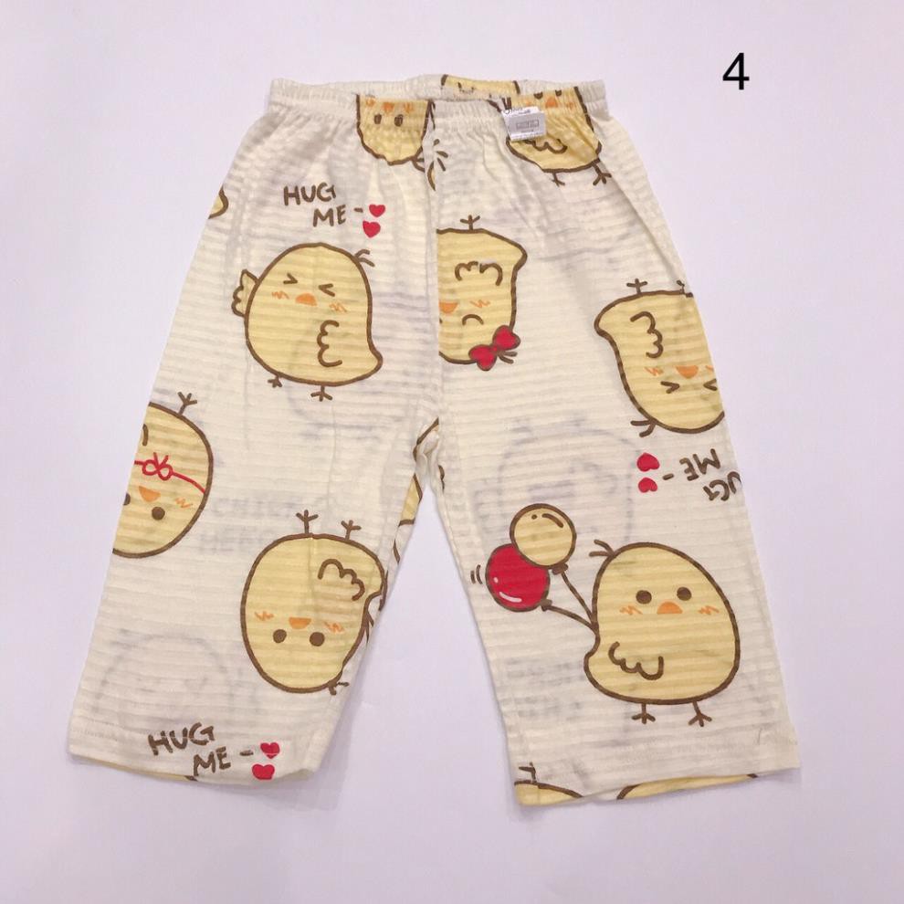 [Organic cotton] Quần lửng cotton giấy May-kids xuất Hàn size 90 (11-12kg)