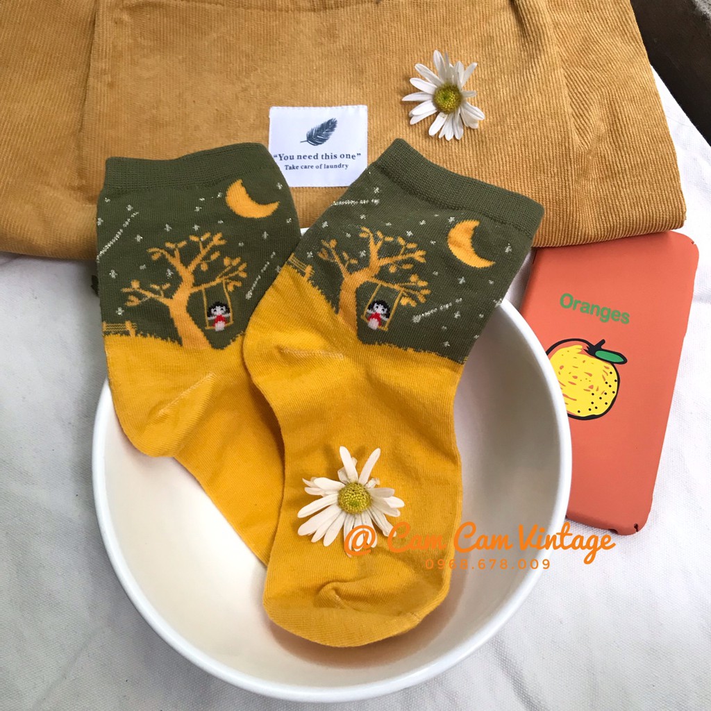 TẤT CAO CỔ NỮ VỚ CAO CỔ NAM TẤT NAM ULZZANG TẤT UNISEX BÓNG ĐÊM
