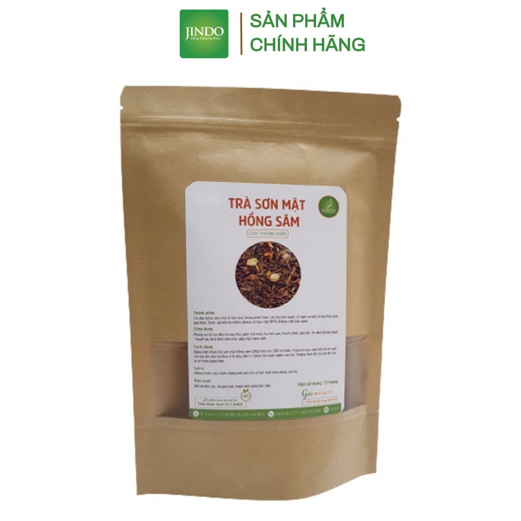 [Mã LTP50 giảm 50000 đơn 150000] Trà sơn mật hồng sâm thượng hạng JINDO 1kg tốt cho sức khoẻ