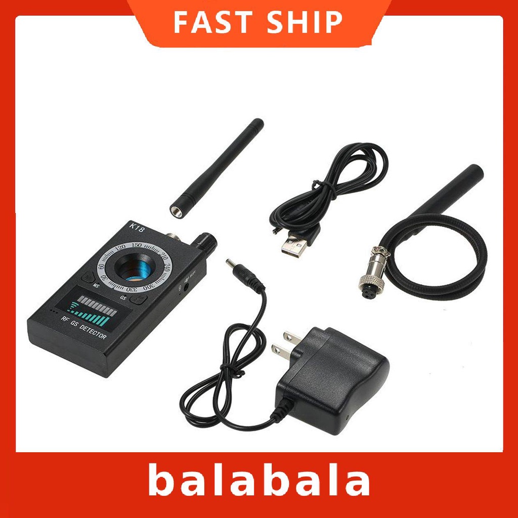 Thiết bị dò tìm camera GMS K18 không dây đa năng phát hiện tín hiệu theo dõi/ GPS