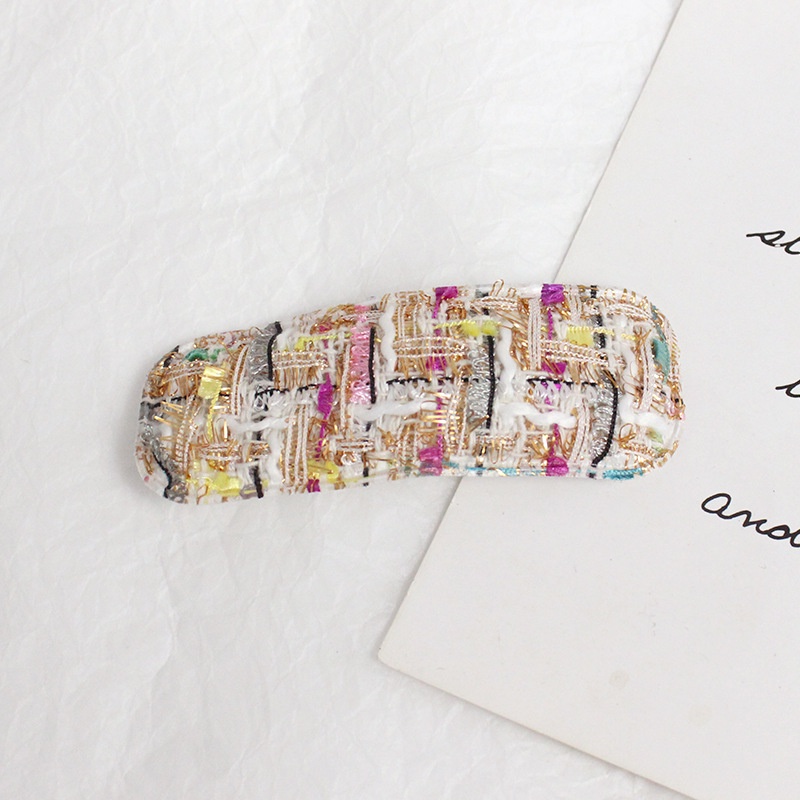 (0483) Cặp Tóc Dạ Tweed Tiểu Thư Thanh Lịch Hàn Quốc