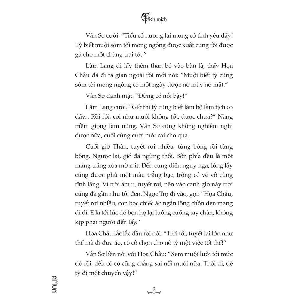 Sách Tịch Mịch - Ngôn Tình