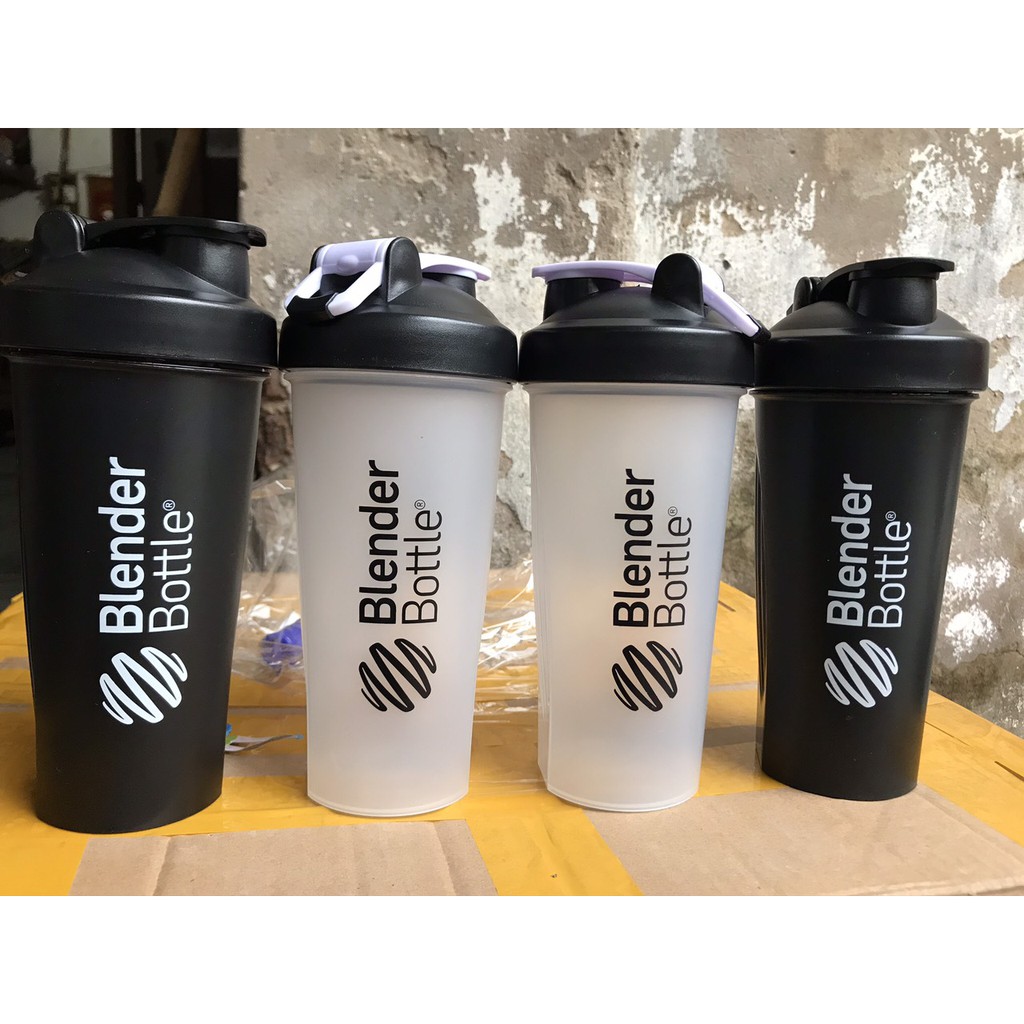 Bình lắc Blender Bottle 700ml, On 1200ml chế sữa, có con lắc lò so