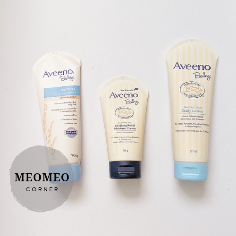 Kem dưỡng da Aveeno Baby cho bé từ sơ sinh