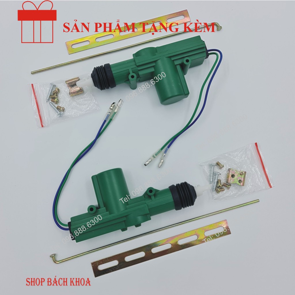 TẶNG 02 CHỐT CỬA. Bộ khóa cửa có điều khiển, dùng cho ô tô tải, ô tô con, ô tô đầu kéo, xe ben.. Hàng chính hãng G2170