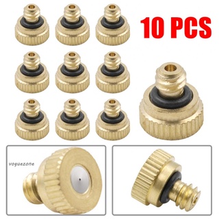 #voguez#misting nozzles brass nozzle 0.3mm orifice 3/16“ thread garden spray head