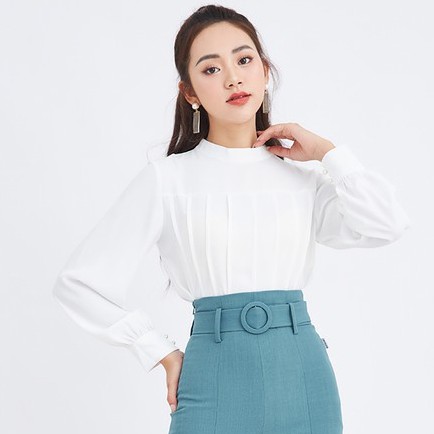 Áo sơ mi bấu ly thân 20AGAIN ASA0152