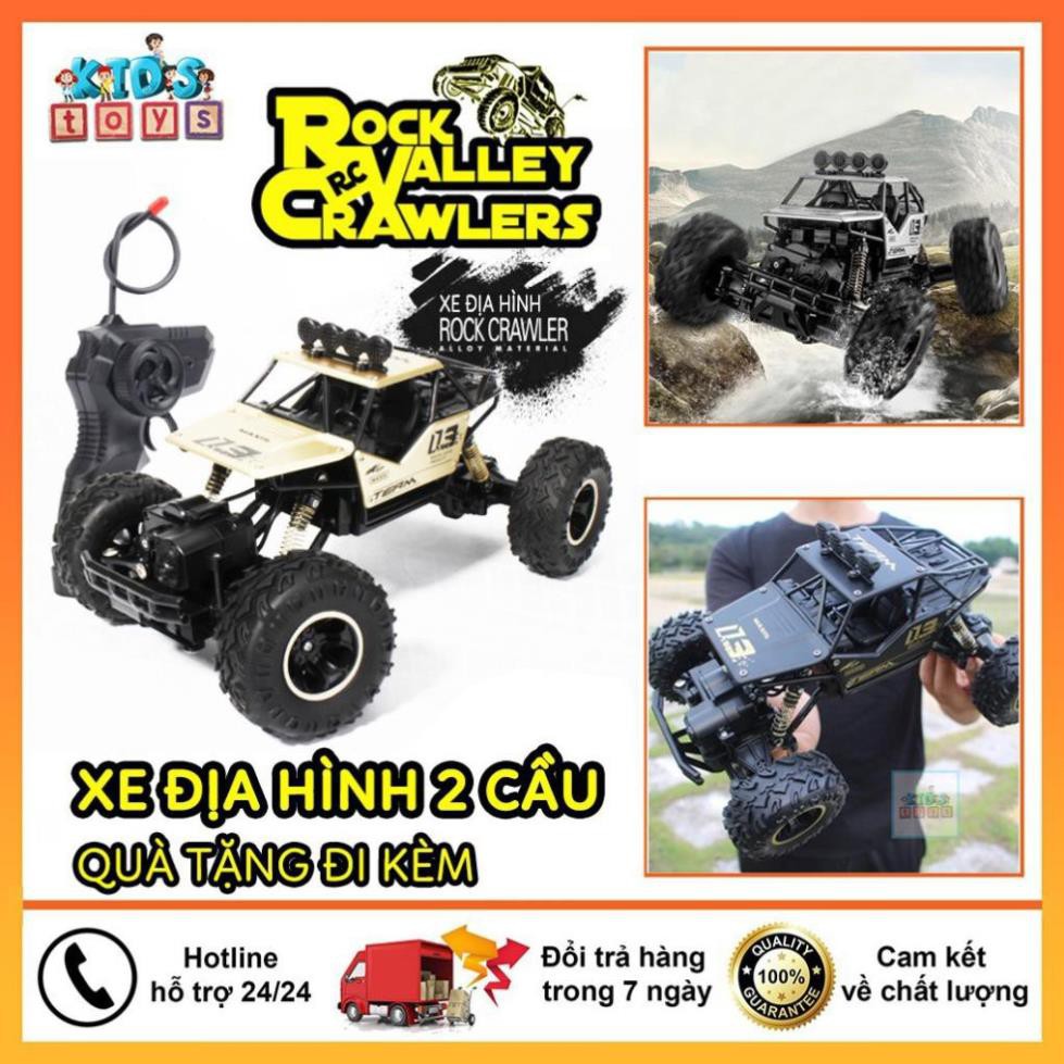 Xe Điều Khiển Từ Xa Rock Crawler 2 Cầu, Độ Bên Cao, Chống Va Đạp, Không Rò Rỉ.