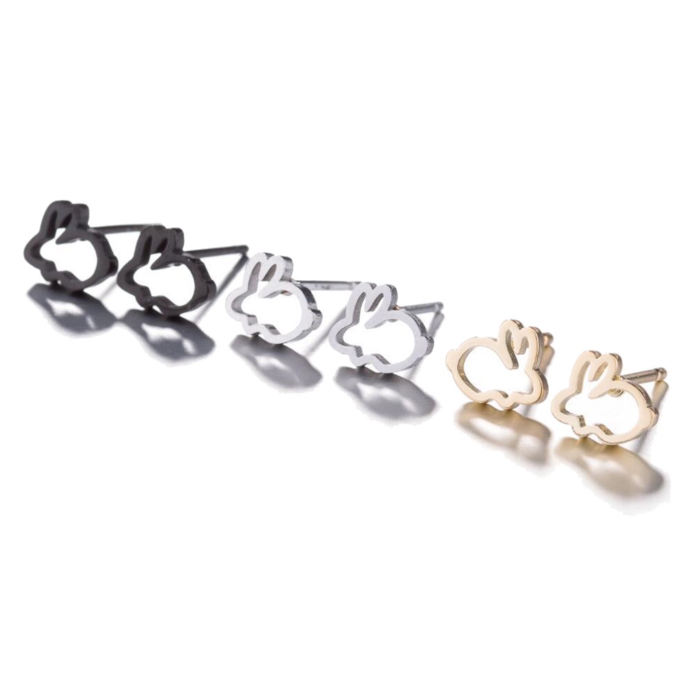 Hoa Tai Hình Tai Thỏ Đáng Yêu Cho Nữ