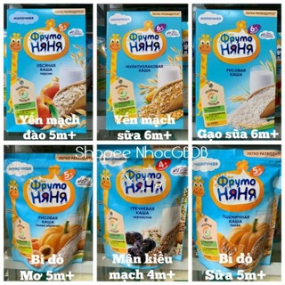 Bột ăn dặm fruto nga gói 200g