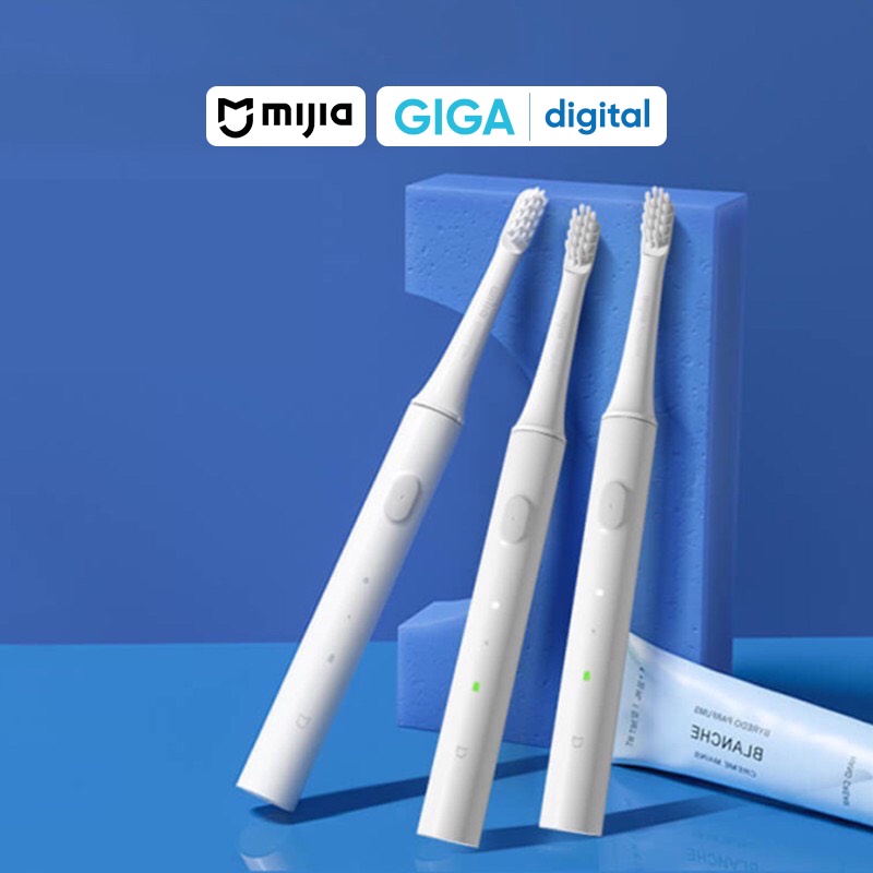 Bàn chải điện Xiaomi Mijia T100 - Nhỏ gọn, làm sạch chuyên sâu, bảo vệ nướu, dễ dàng thay thế đầu bàn chải
