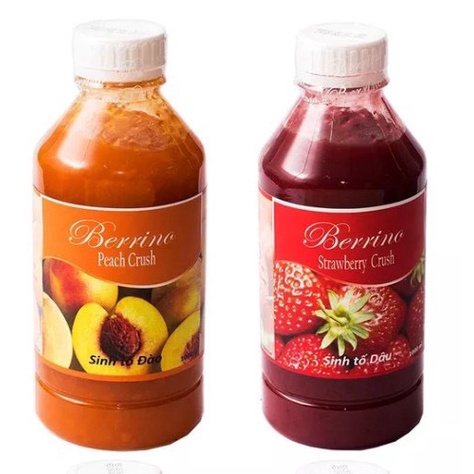Sinh Tố Berrino Đủ Vị Ngon Mát Lạnh - Chai Tách 100ml