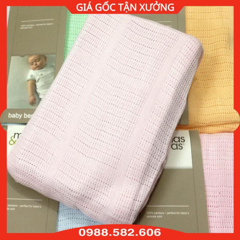 Chăn Lưới Sợi Tre Siêu Thoáng Mát Mama &amp; Papa 4 Mùa Cho Bé - BTT00176