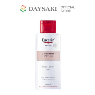 Sữa Dưỡng Thể Trắng Da Nhạy Cảm Eucerin Ultra White + Spotless Body Lotion SPF7 250ml