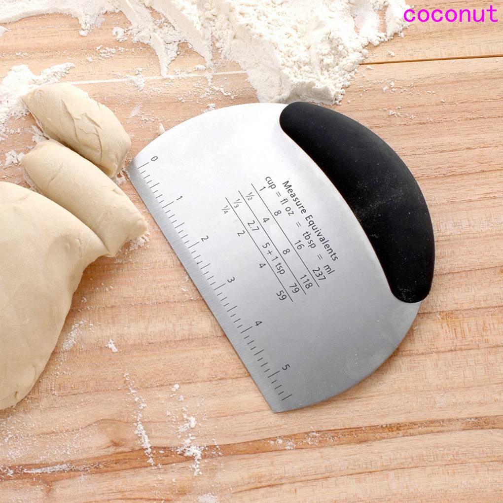 Set 2 Dụng Cụ Cắt Bột Làm Bánh Đa Năng Bằng Thép Không Gỉ