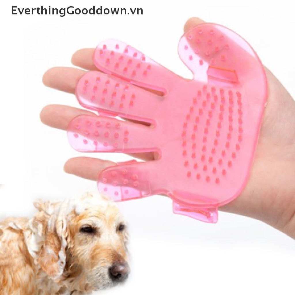 Găng Tay Silicone Mềm Mại Vệ Sinh Lông Thú Cưng Tiện Dụng