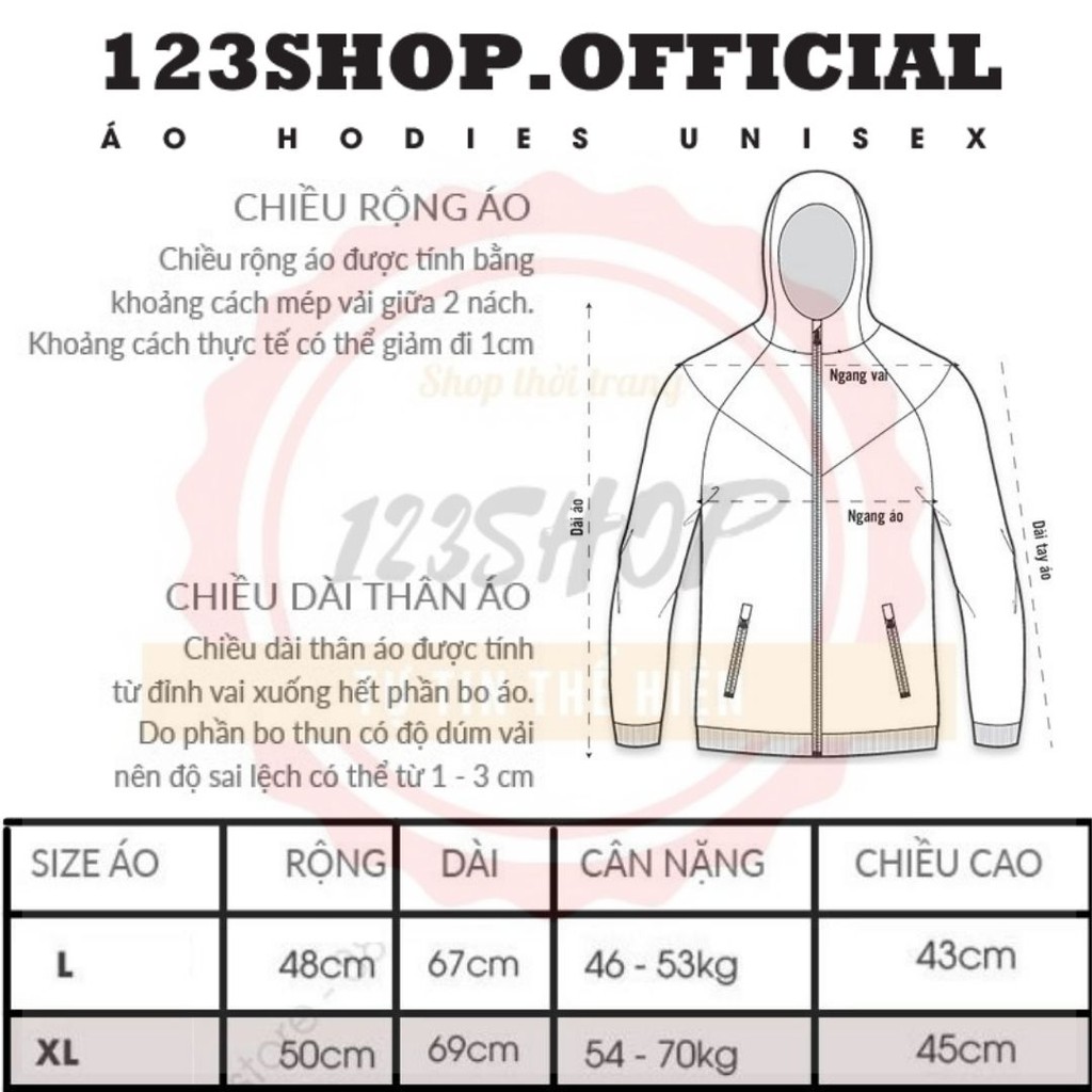 Áo Hoodie Không Xù lông Dành Cho Nam Cho Nữ Có Mũ Chất Nỉ Form rộng Unisex Sici Bear 123SHOP