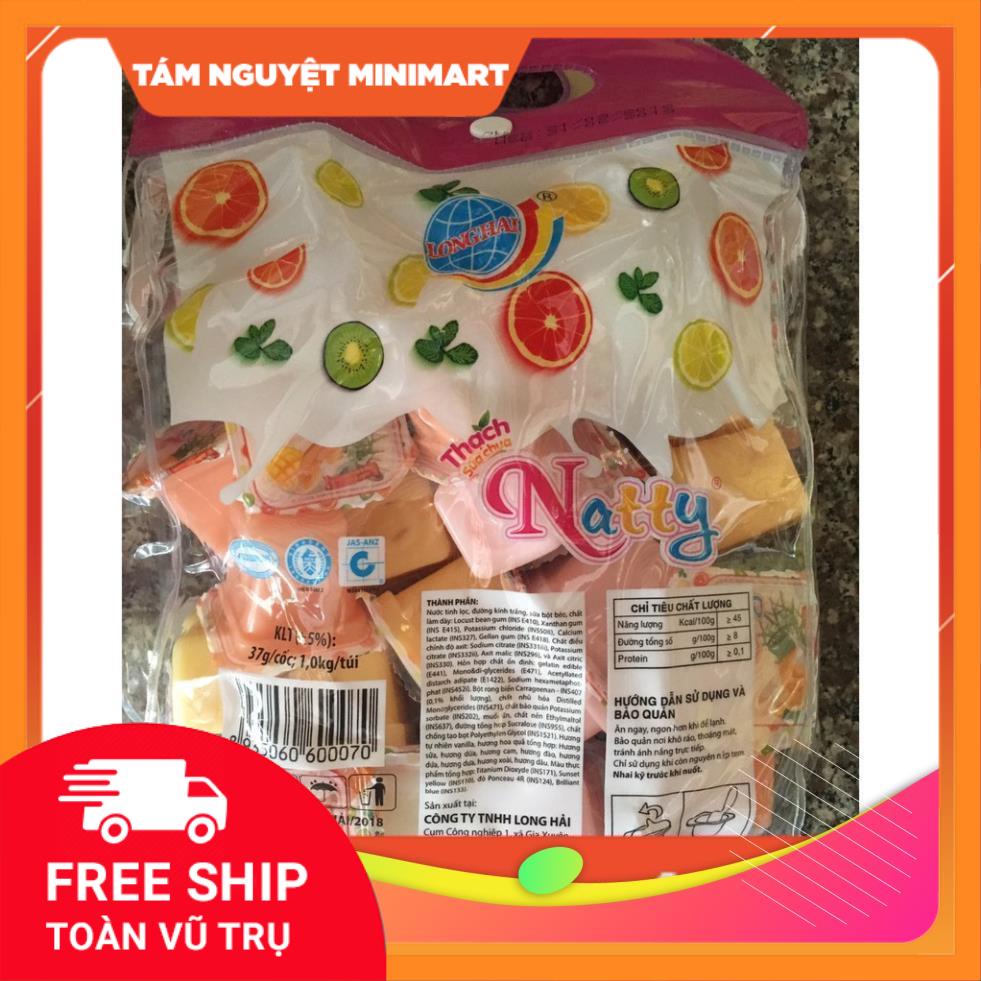 Thạch sữa chua Natty Long Hải 432G
