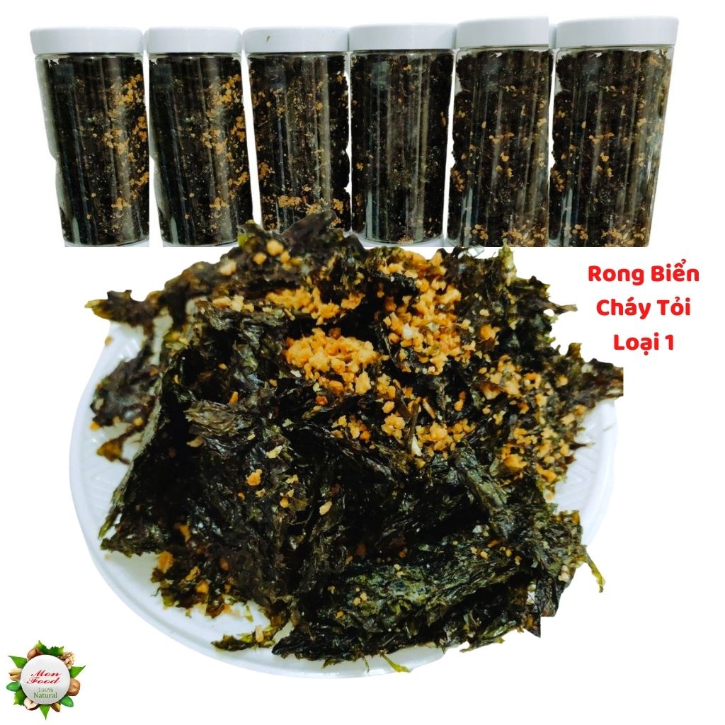 Rong Biển Cháy Tỏi Loại 1 Siêu Ngon, Giòn, Thơm, Đậm Vị, Đồ Ăn Vặt Hà Nội, ToFood86