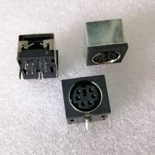 Cổng PS2 6 chân màu đen PS2-6P