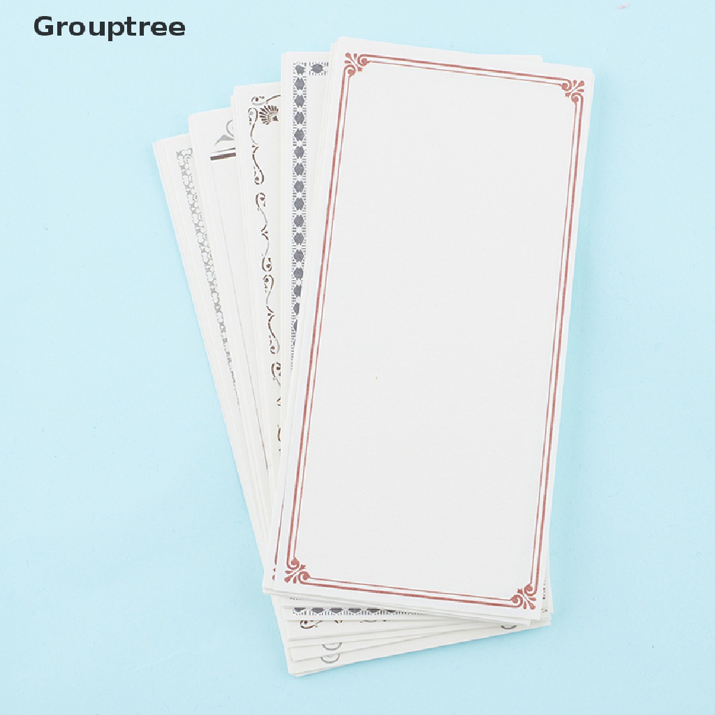 Grouptree Classic Vintage Border Note Series Memo Pad Diary Stationary Flakes Scrapbook VN