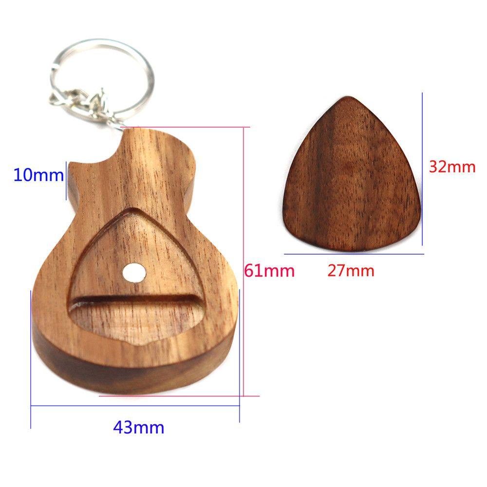 JONYE Miếng Gảy Đàn Guitar Bằng Gỗ Ốp