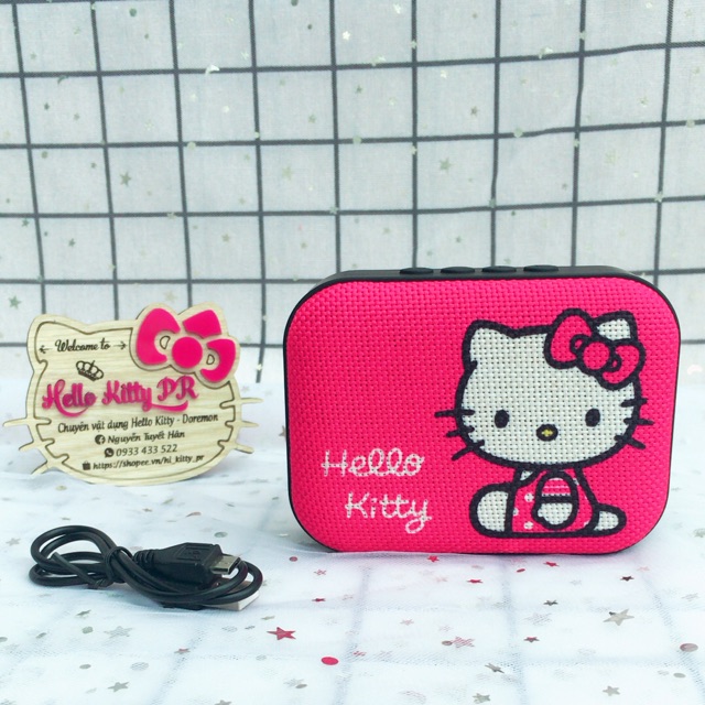 Loa bluetooth Doremon - Hello Kitty - Doraemon