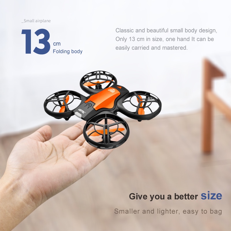 Drone V8 Mini Điều Khiển Từ Xa Cảm Ứng Dùng Làm Quà Tặng / Chụp Ảnh 4k HD Với Camera Điện Thoại Di Động