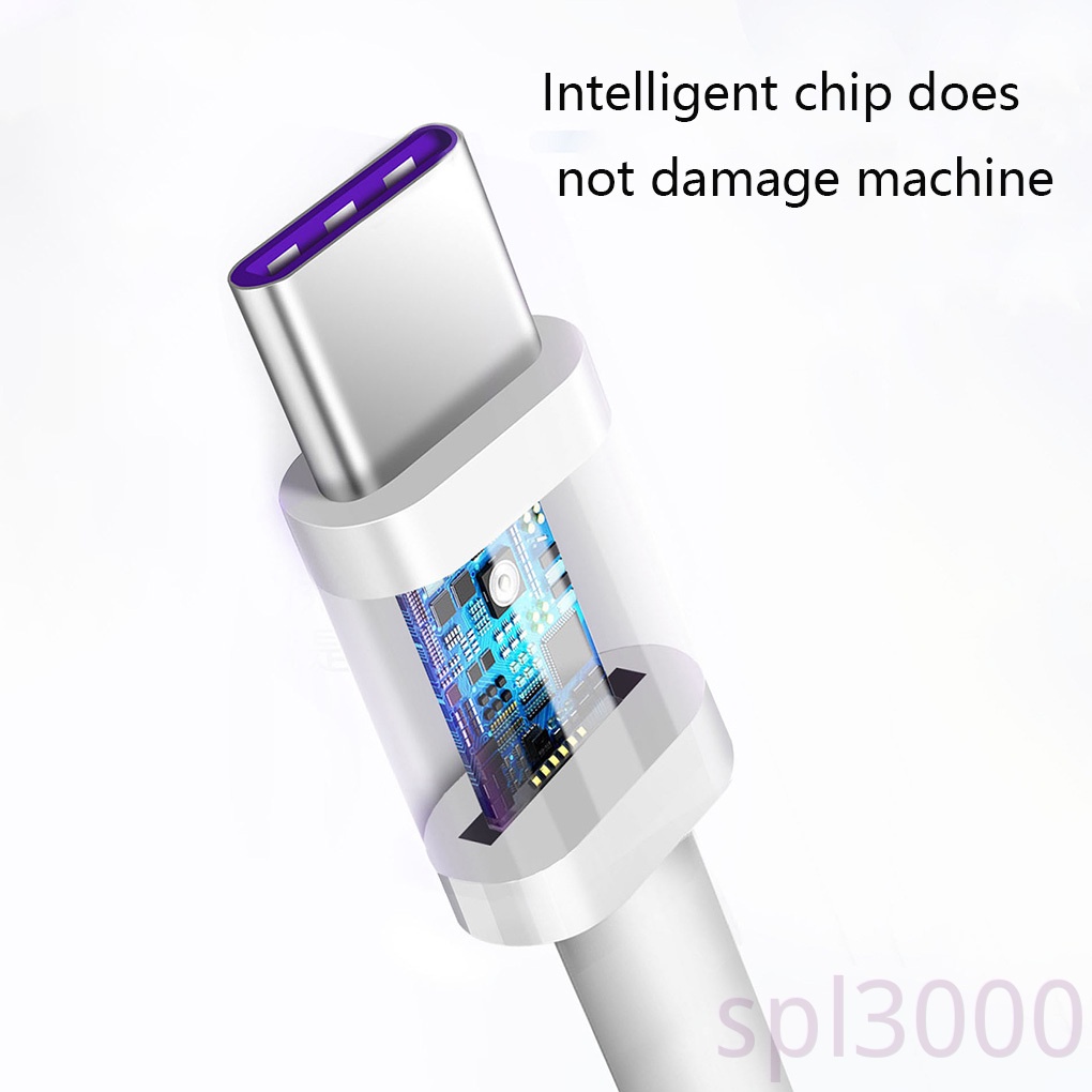 Cáp sạc nhanh USB Type C thay thế dài 1m cho điện thoại Huawei Samsung 5A
