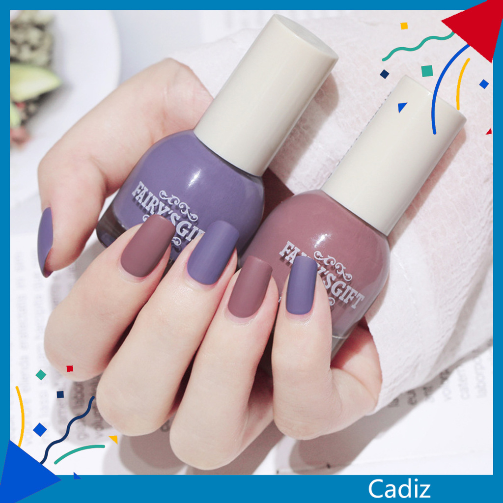 Nước Sơn Móng Tay Tông Lì Nhanh Khô Chống Nước Dễ Dùng 10ml