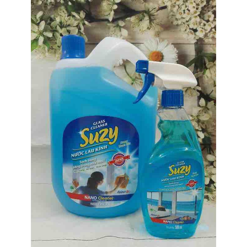 (Chính Hãng) Nước Lau Kính Suzy Nhật Bản 500ml