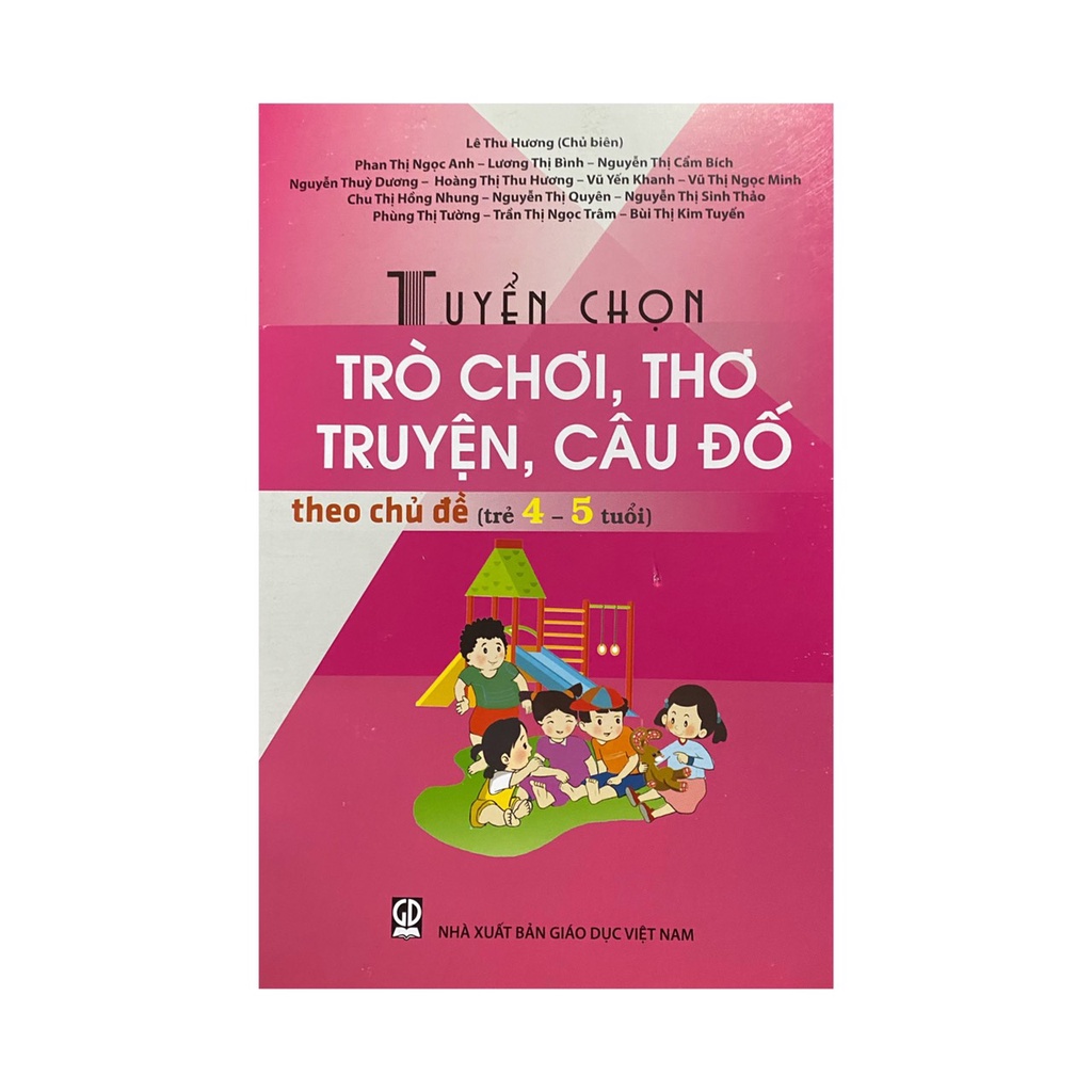 Sách - Tuyển chọn trò chơi, thơ truyện ,câu đố theo chủ đề