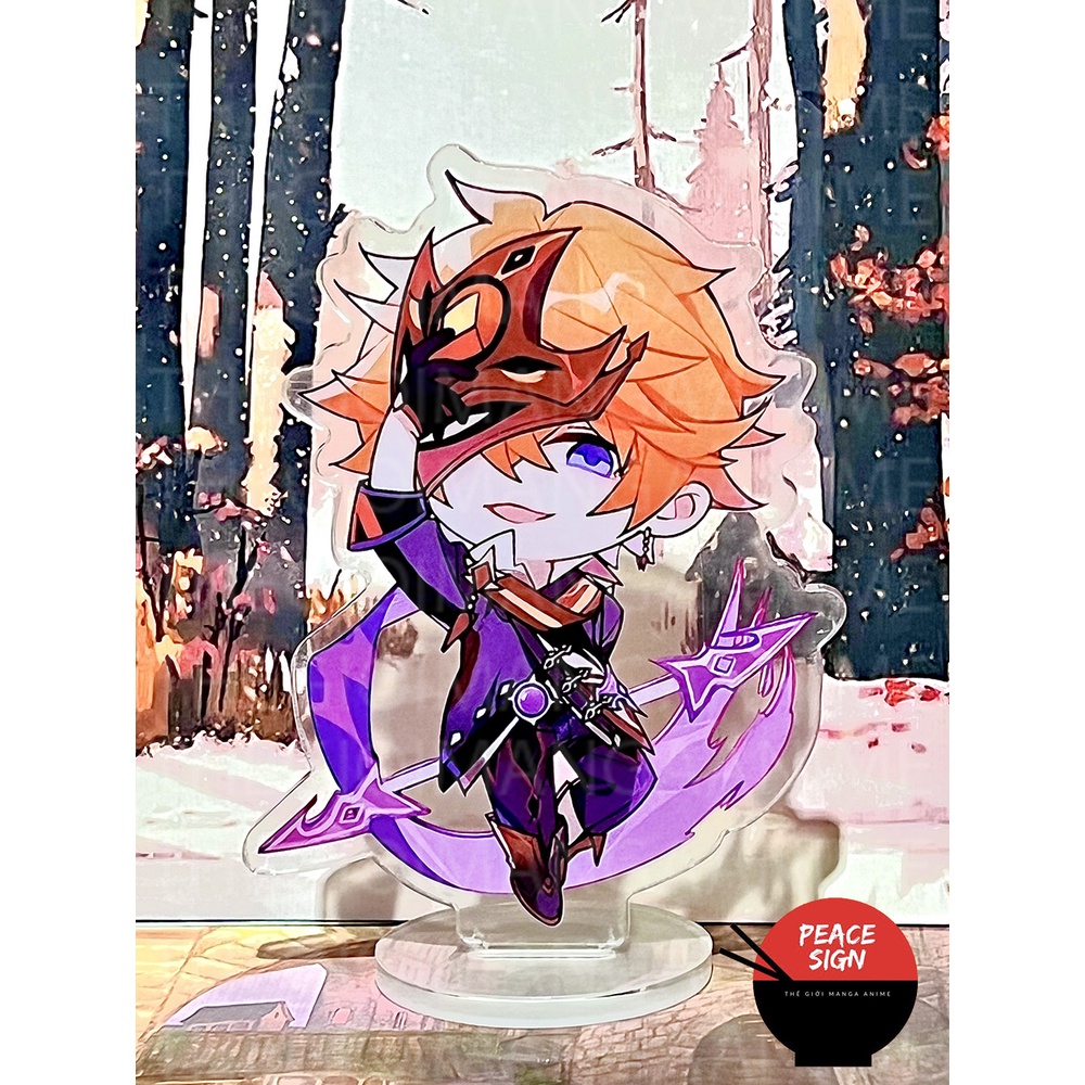 (Mini) Mô hình Standee Mini GENSHIN IMPACT tượng acrylic standee game mica chibi trang trí trưng bày