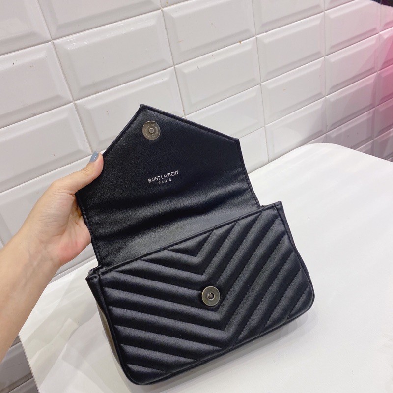 Ysl mini xương cá (Đen)