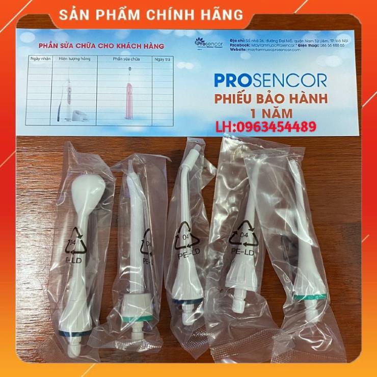 Máy tăm nước du lịch prosencor DHL01/DHL16 ( Tặng túi đựng máy chính hãng)