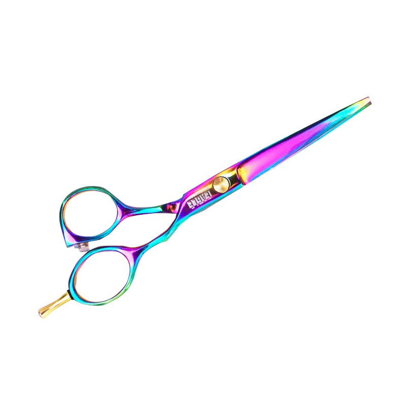 Kéo Cắt Tóc PURC Bằng Titan 6 Inch Màu Tím Chất Lượng Cao